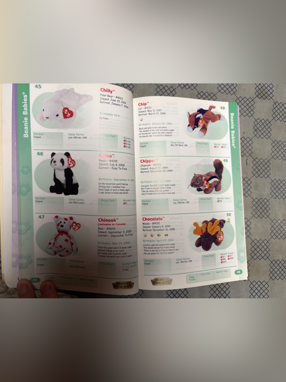 Ty Table of Contents Page with Purple Accent and Multicolor Illustrations - Picture 4 of 8